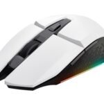 TRUST 25069 MOUSE GAMING GXT110 FELOX WHITE CON LED INAL