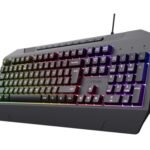 TRUST 24998 TECLADO GXT836 EVOCX GAMING RGB ECO BLACK