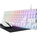 TRUST 25233 COMBO GXT794W GAMING TECLADO+MOUSE/MOUSE PAD ECO