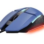 TRUST 25067 MOUSE GAMING GXT109 FELOX BLUE CON LED