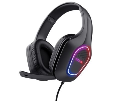 167557.jpg TRUST 25331 HEADSET GAMING GXT416 ZIROX LED LIGHWEIGHT PC/CONSOLAS - Imagen 1