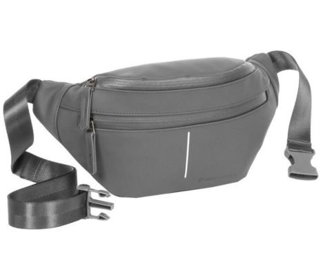 172043.jpg NEW REBELS 23.107938 RIÑONERA HARPER VANCOUVER C/CORREA AJUSTABLE ANTRACITE - Imagen 1