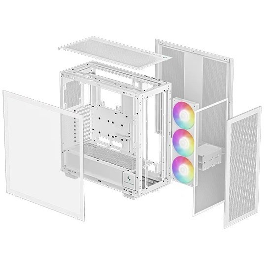 Gabinete Deepcool Morpheus blanco