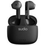 SUDIO A1BLK EARPHONES A1 TWS MIDNIGHT BLACK