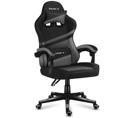 186010.jpg HUZARO HZ-FORCE 4.4 SILLA GAMING GREY MESH - Imagen 1