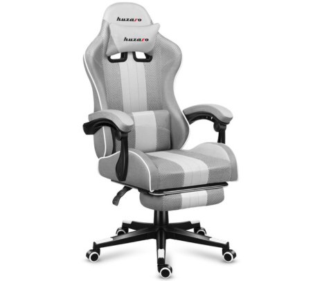 186012.jpg HUZARO HZ-FORCE 4.7 SILLA GAMING WHITE - Imagen 1