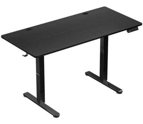 186022.jpg HUZARO HZ-HERO 8.2 MESA/ESCRITORIO GAMING ELEVABLE BLACK - Imagen 1