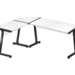 HUZARO HZ-HERO 6.0 MESA/ESCRITORIO ESQUINERO GAMING WHITE
