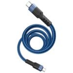 HOCO U110 CABLE DE CARGA USB-C A USB-C BLUE 1.2M (O)