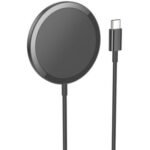 HOCO CW52 CARGADOR INALAMBRICO FAST CHARGE BLACK 15W