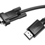 HOCO US12 CABLE HDMI A VGA HD BLACK 2M