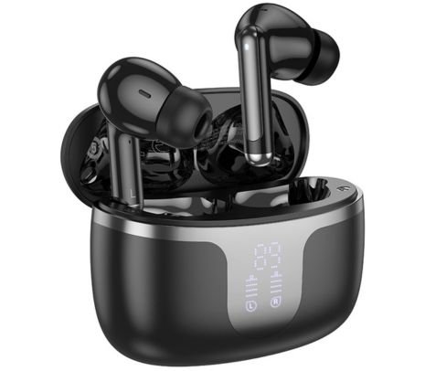 189179.jpg HOCO EQ10 EARPHONES HARMONY TWS BT BLACK - Imagen 1