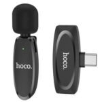 HOCO L15 USB-C CRYSTAL LAVALIER MICRÓFONO INALÁMBRICO BLACK