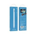 HOCO GM109 SMOOTH SERIES ACTIVE UNIVERSAL CAPACITIVE STYLUS PEN WHITE