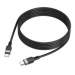 HOCO X109 ENERGY 60W SILICONE CABLE USB- C A USB-C 2M BLACK