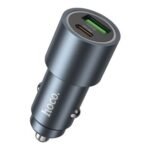 HOCO Z57A CARGADOR DE AUTO DUAL PORT USB-C A USB-C C/CABLE USB-C