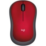 LOGITECH 910-003635 MOUSE M185 ROJO INALAMBRICO