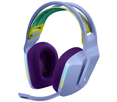 195893.jpg LOGITECH 981-000889 HEADSET G733 GAMING LILA INAL - Imagen 1