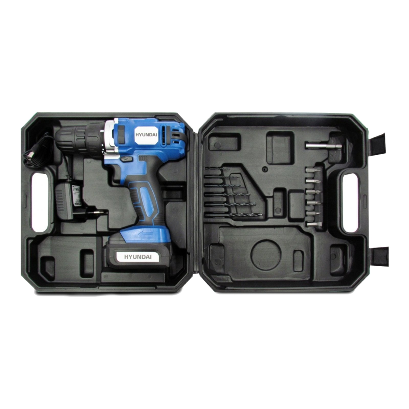 Taladro Atornillador Hyundai Con Batería 12V 45W