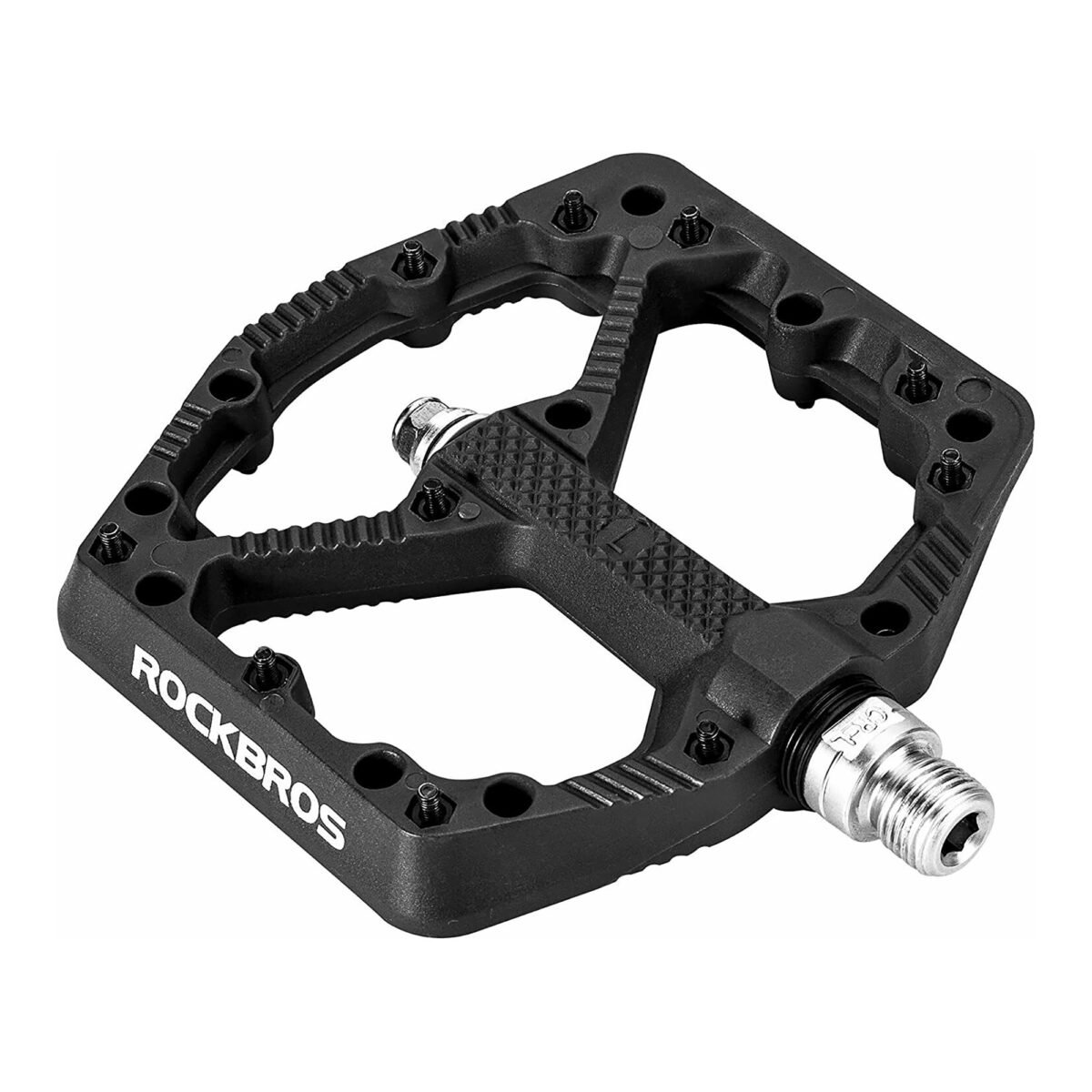 Pedales Para Bicicleta Rockbros Antideslizantes Anchos - Imagen 4