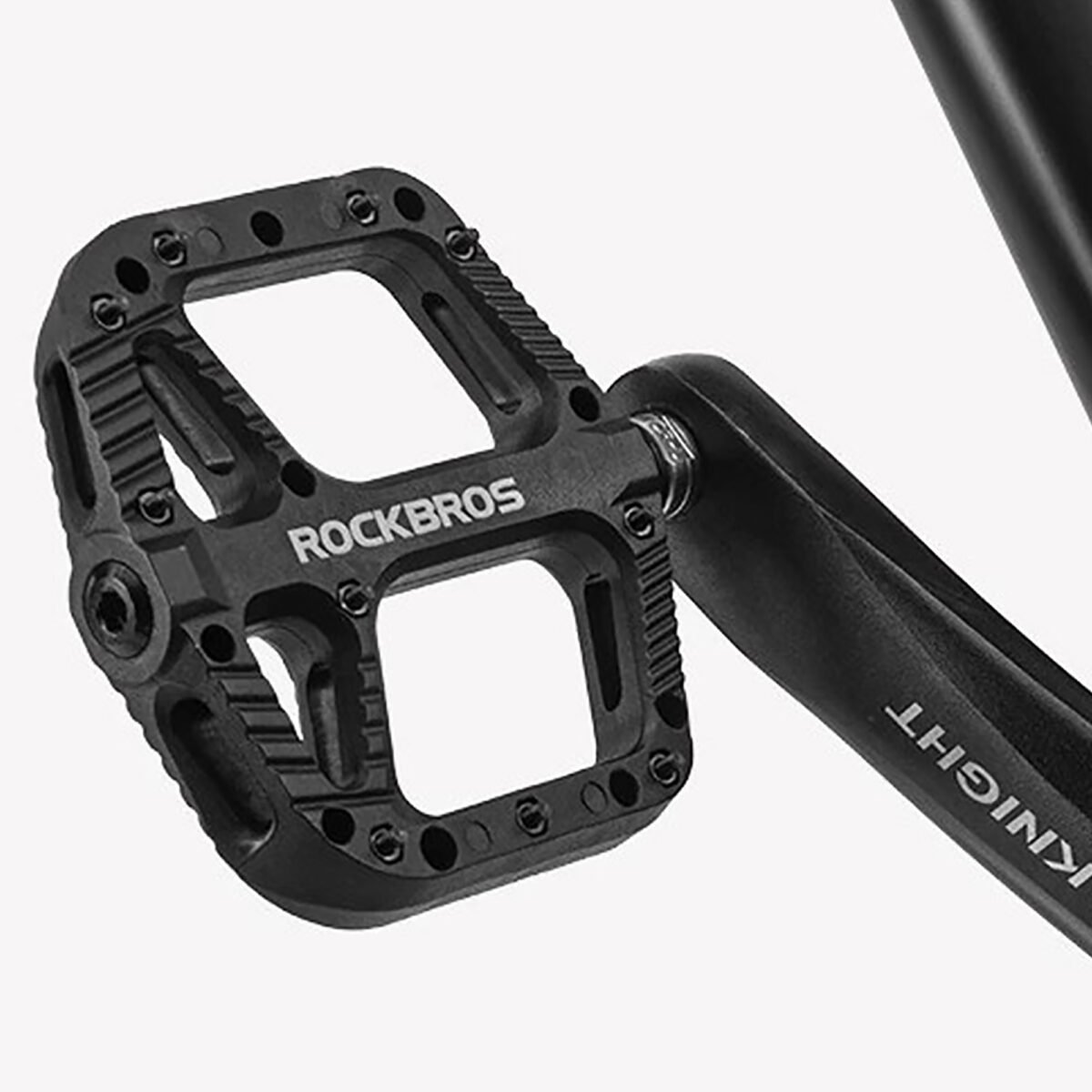 Pedales Para Bicicleta Rockbros Antideslizantes Anchos - Imagen 3