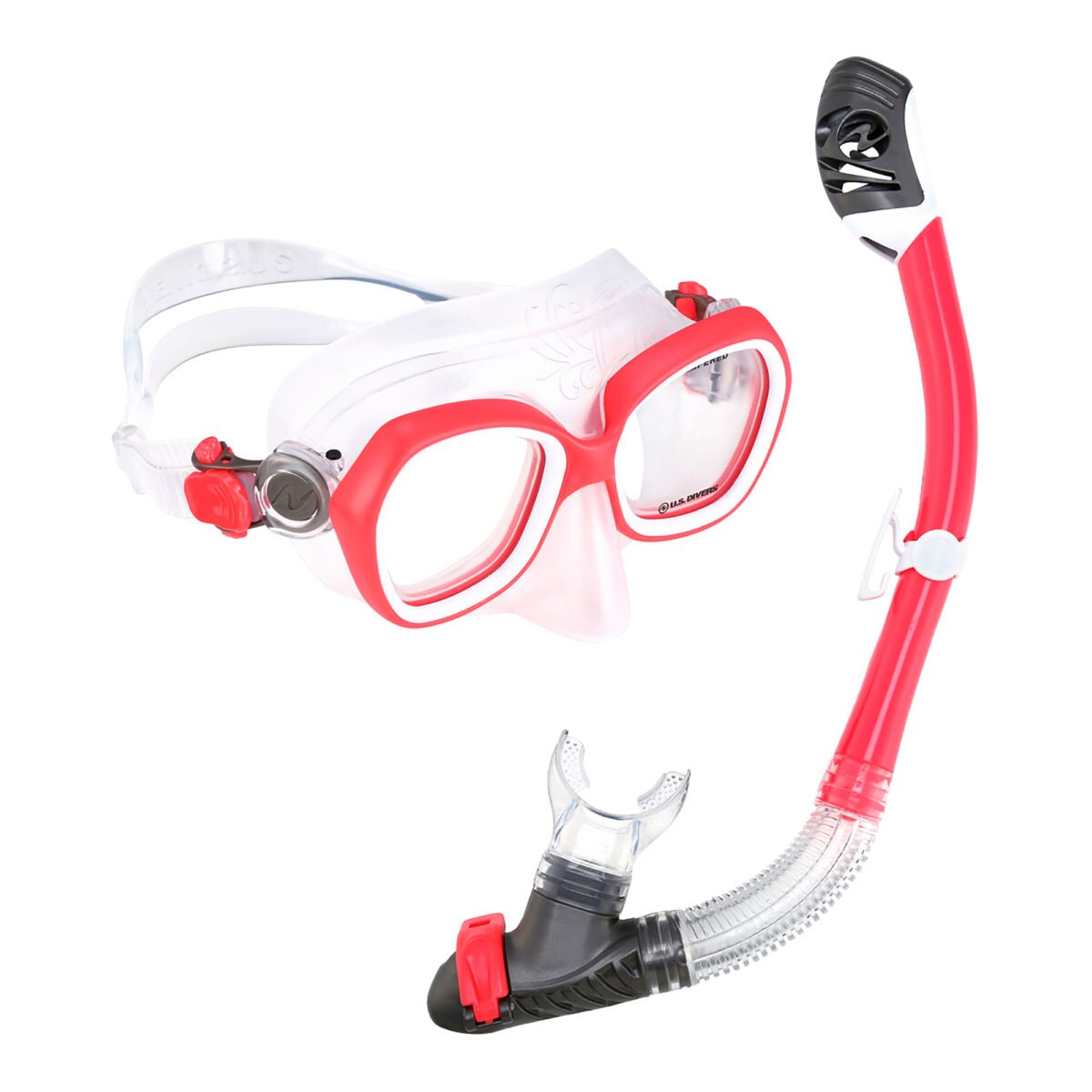 Kit Para Agua Us Divers Máscara Y Snorkel Adulto - Imagen 4
