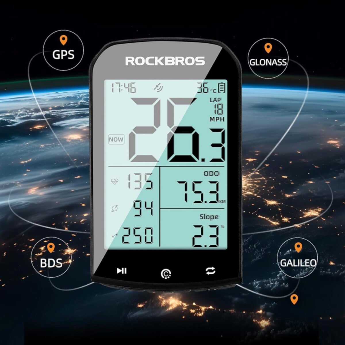 Gps Computador Para Bicicleta Rockbros - Imagen 2