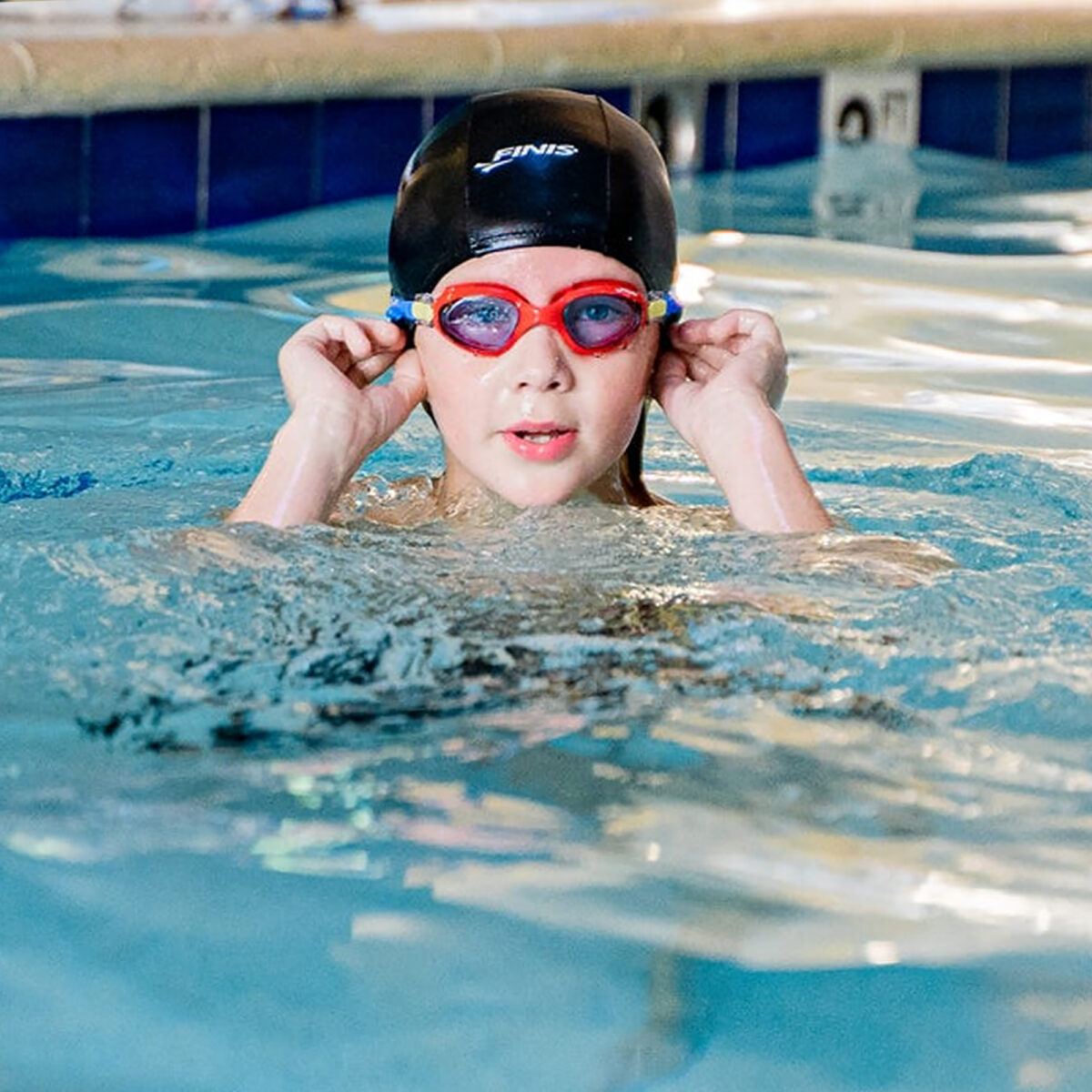 Lentes Natación Niño Finis Betta Googles Protección Uv - Imagen 3