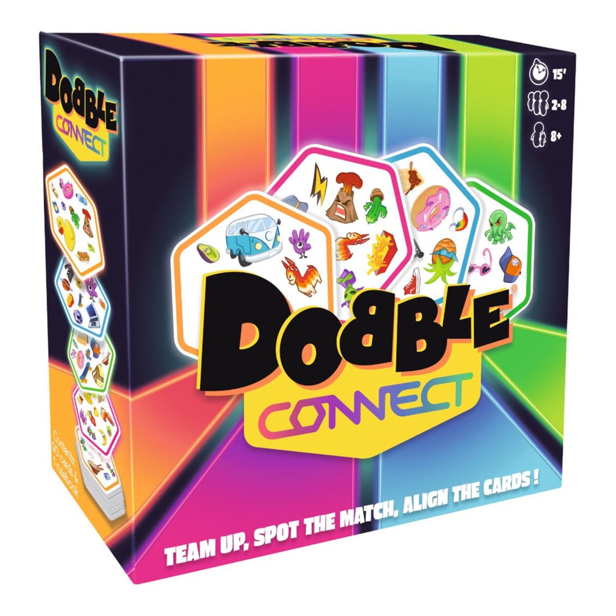 Juego De Mesa Zygomatic Dobble Connect +8 - Imagen 2