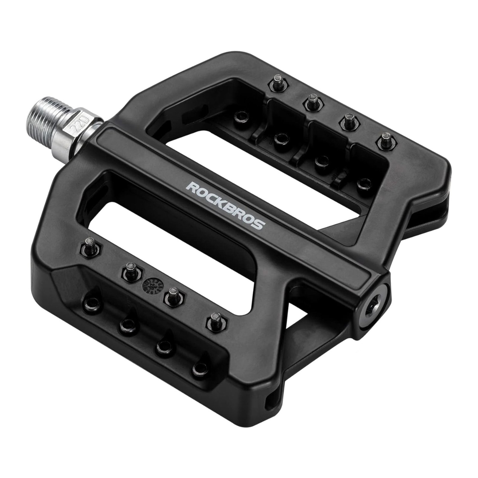 37210001001-02.jpg Pedales Para Bicicleta Mtb Antideslizantes Anchos - Imagen 1