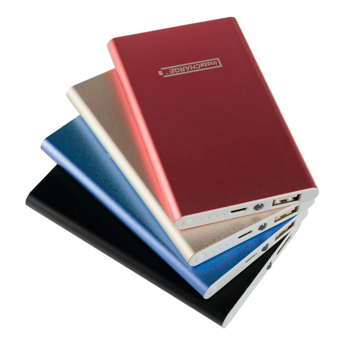 Kit 4 Powerbanks + Base De Carga Instacharge 4600mah - Imagen 3