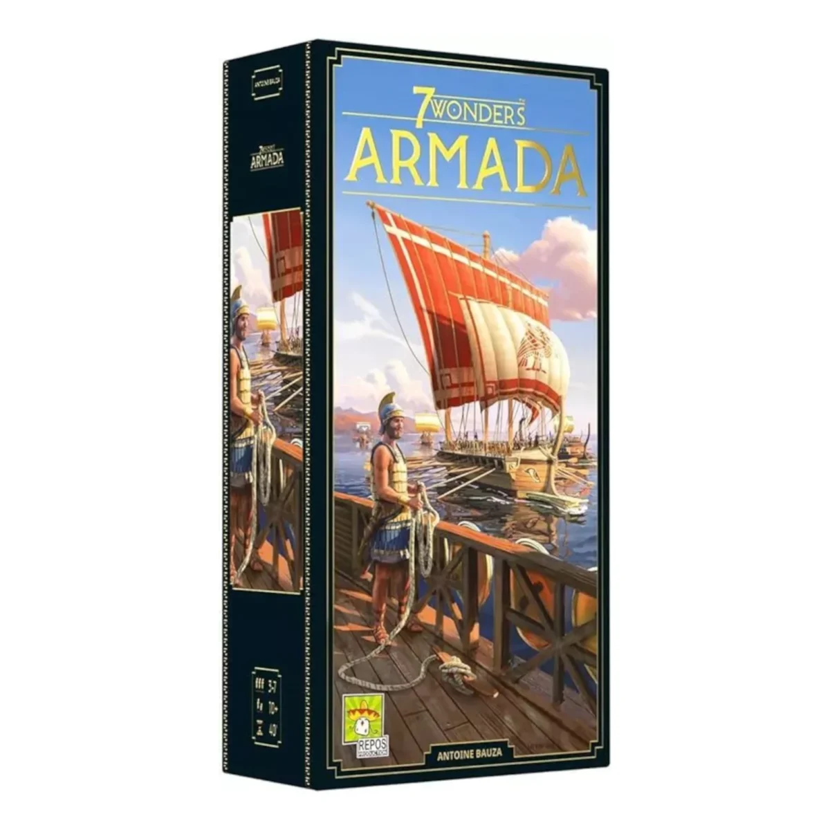 Expansión Juego de Mesa 7 Wonders Base 7 Wonders Armada +10 - Imagen 3