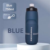 Botella Para Ciclismo Thinkrider 750ml Antideslizante Tapa Con Bloqueo - Imagen 4