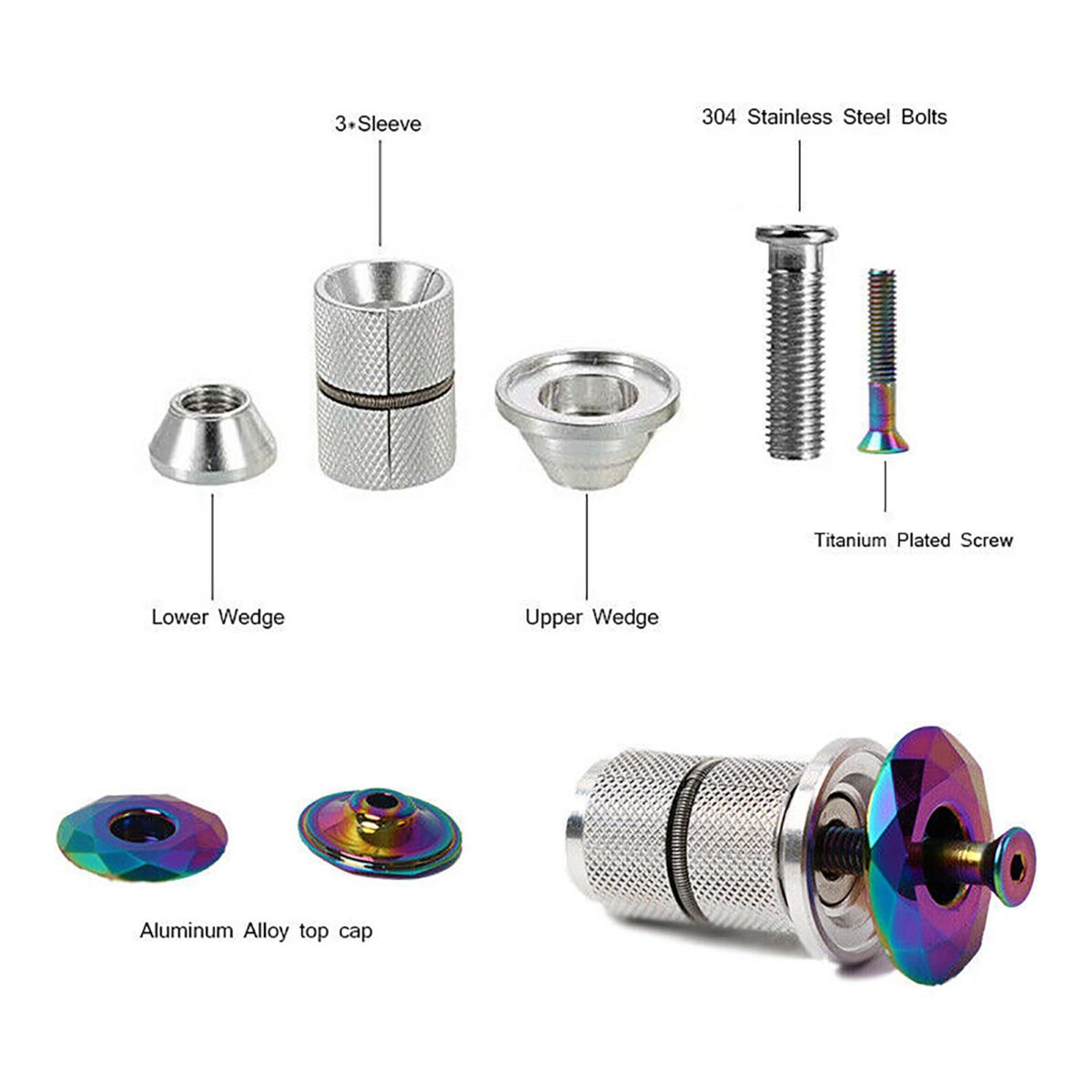 Tornillo De Expansión Con Horquilla Para Bicicleta - Imagen 2