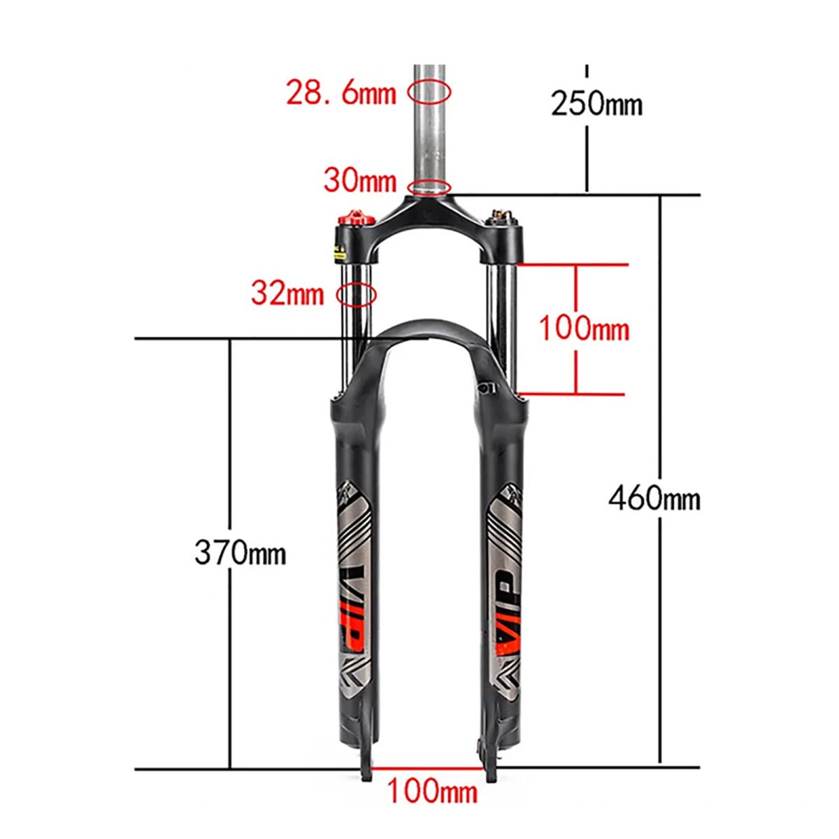 Horquilla Delantera Para Bicicleta MTB 27,5'' Bucklos - Imagen 2