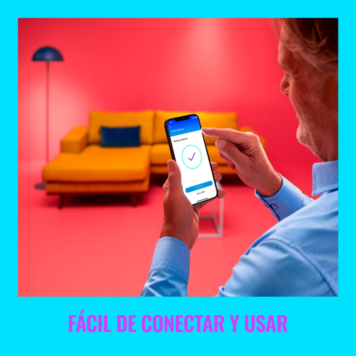 Lámpara Led Empotrable Philips Wiz 16W Blanco Y Color - Imagen 6