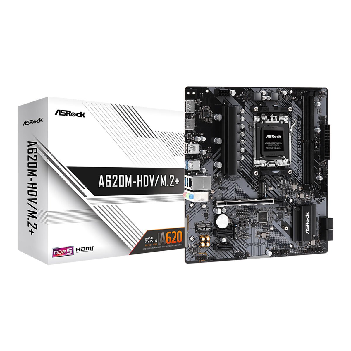 Tarjeta Madre Asrock A620M-HDV/M.2+ Socket AM5 - Imagen 3