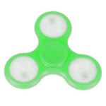 Fidget Spinner Antiestres Luces Led Verde - Imagen 2