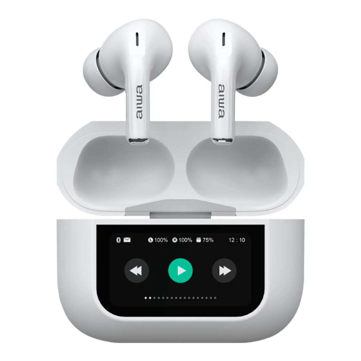 Auriculares Inalámbricos Bt Aiwa Awtwsgprow Ipx4 Tws Llamadas - Imagen 2