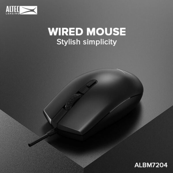 Mouse Cableado Altec Lansing Albm7204 Usb 2400dpi