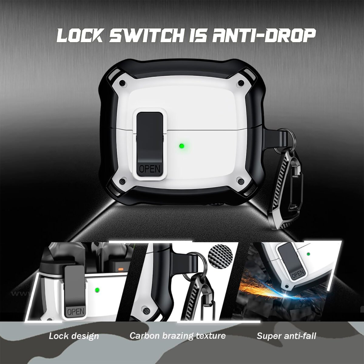 Estuche Para Auriculares Samsung Buds 3 y Buds 3 Pro - Imagen 4