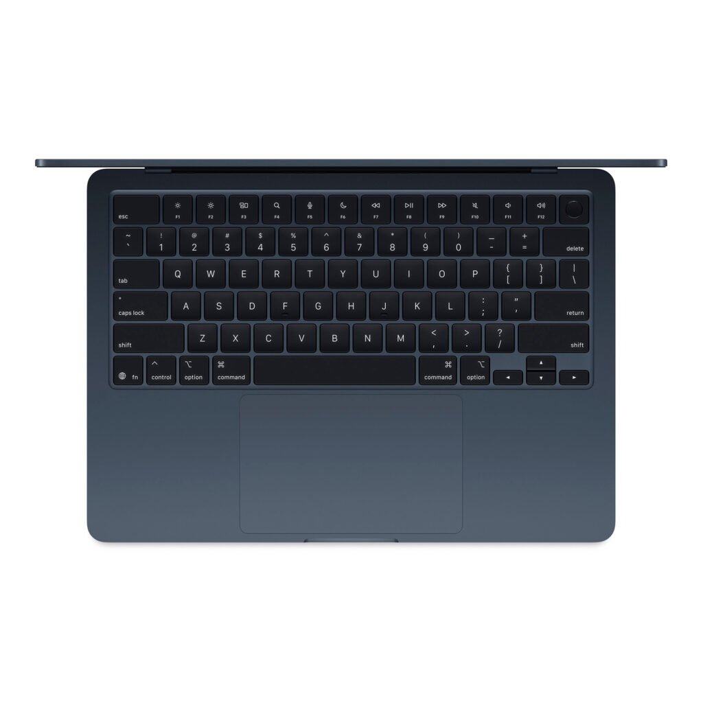 MacBook Air M4 Apple — Conectividad, puertos y teclado