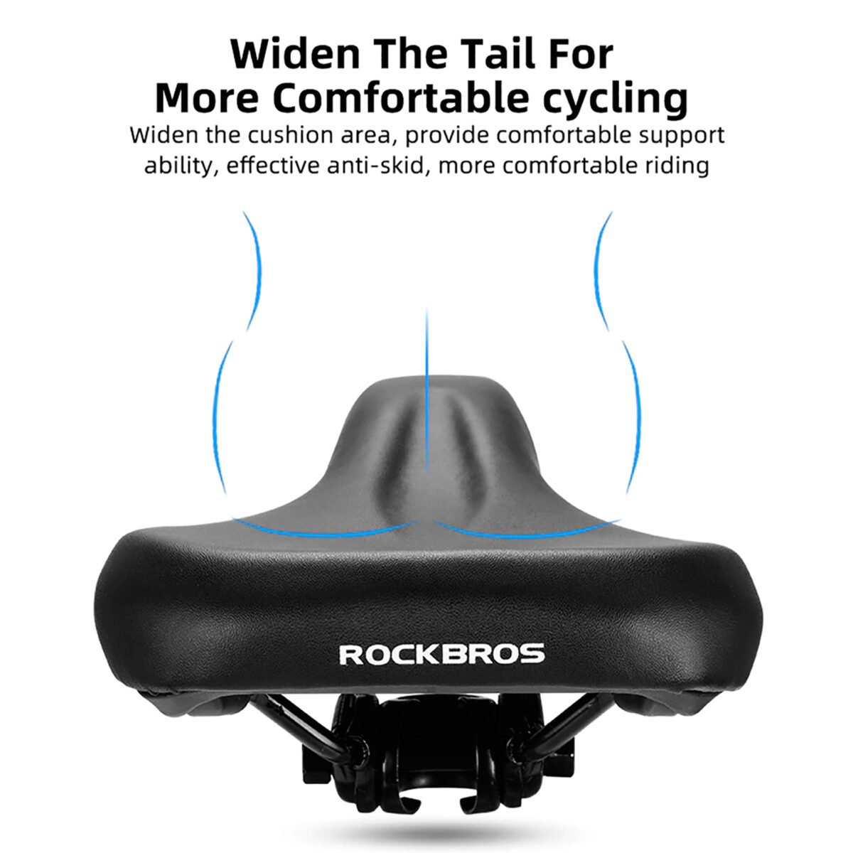 Asiento Ergonómico para Bicicleta Rockbros - Imagen 4