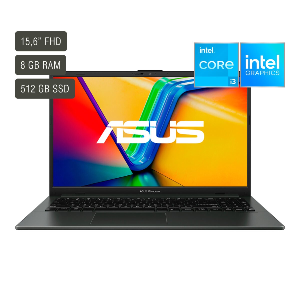 Notebook Asus Vivobook 15,6'' Core I3 8gb 512gb Win11 - Imagen 5