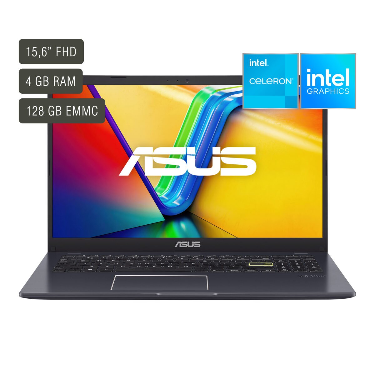 Notebook Asus Vivobook 15,6'' N4500 4gb 128gb Win11 - Imagen 3