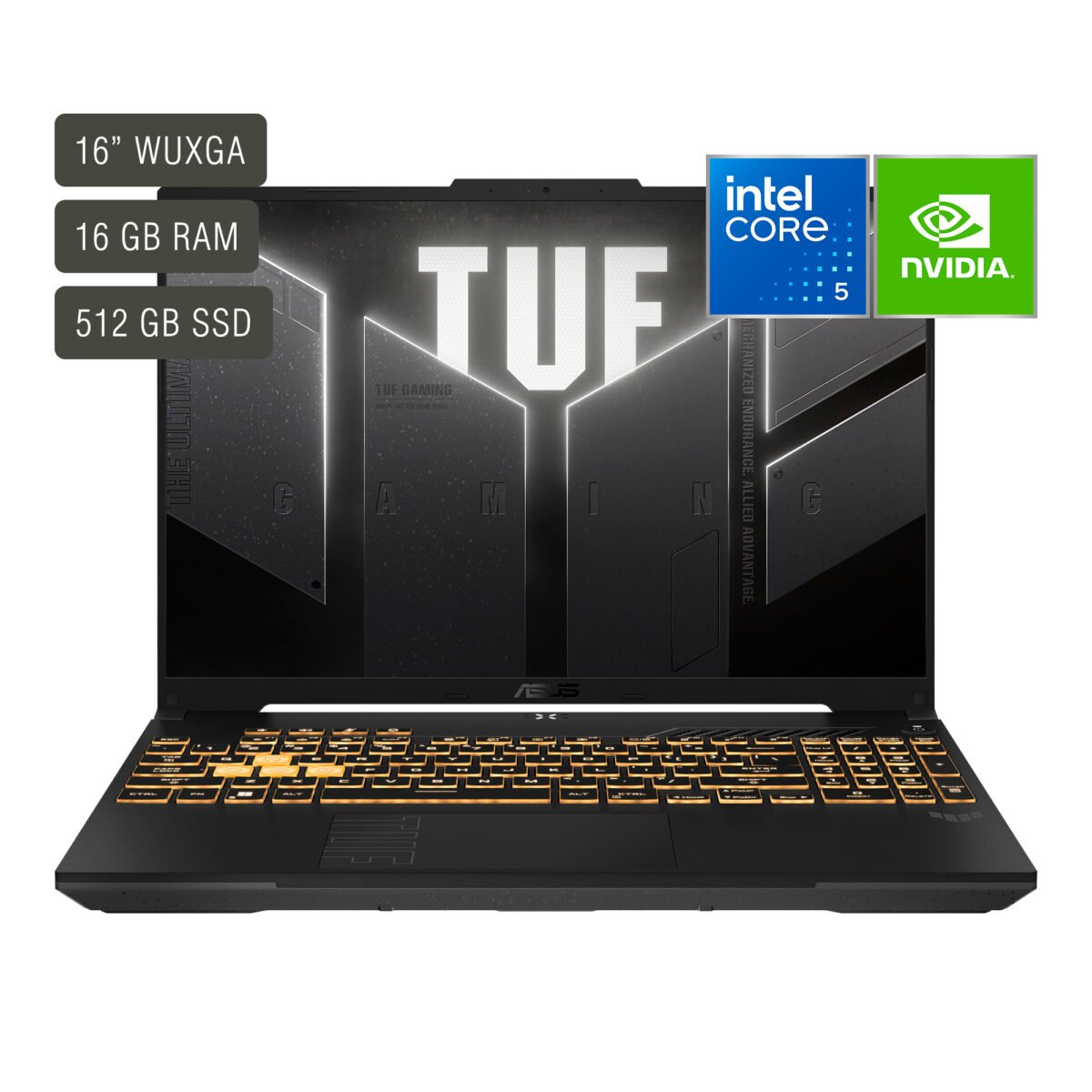 Notebook Gamer Asus Tuf 16'' Core 5 16gb 512gb Win11 Rtx3050 - Imagen 6