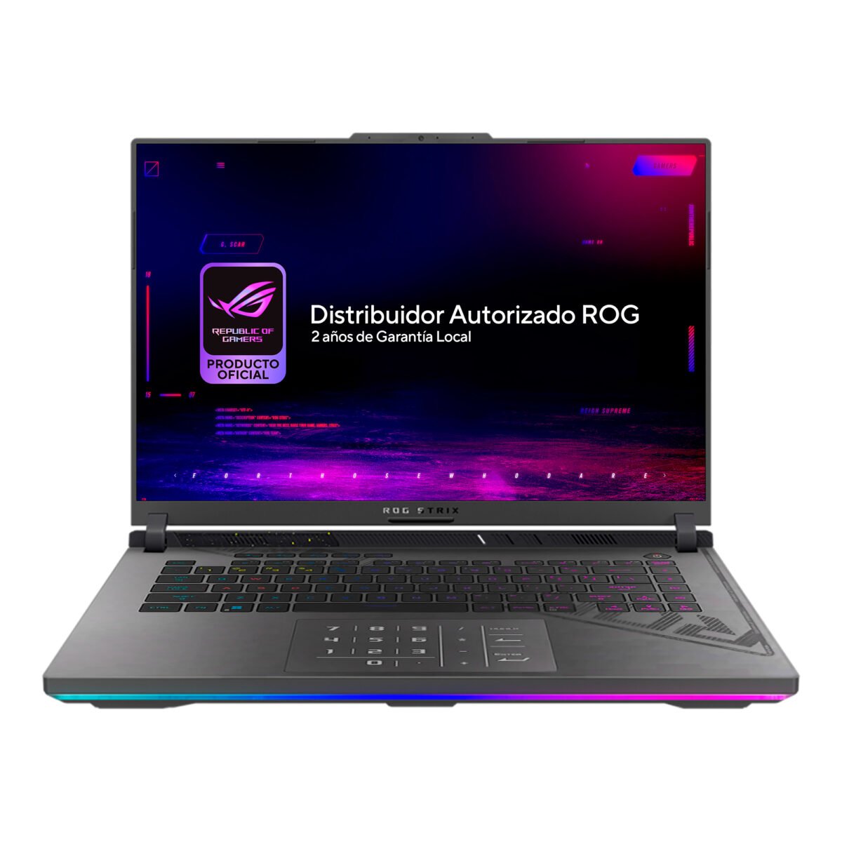 Notebook Gamer Asus Rog Strix 16'' Ryzen 9 16gb 1tb Win11 Rtx5060 - Imagen 6