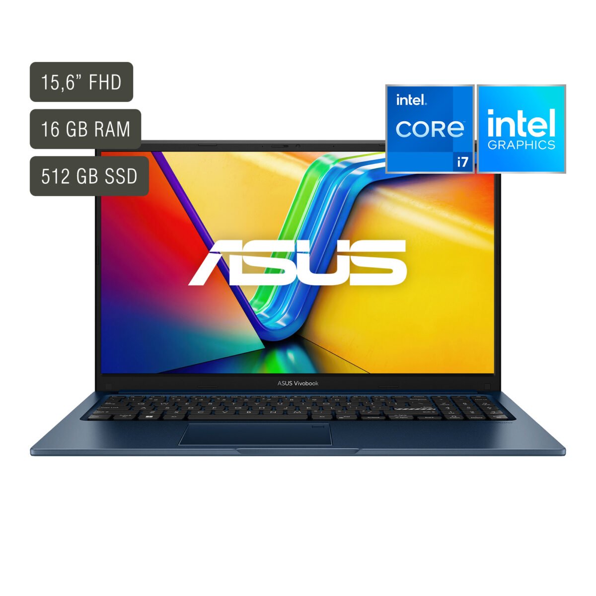 Notebook Asus Vivobook 15,6'' Core I7 16gb 512gb Win11 - Imagen 7