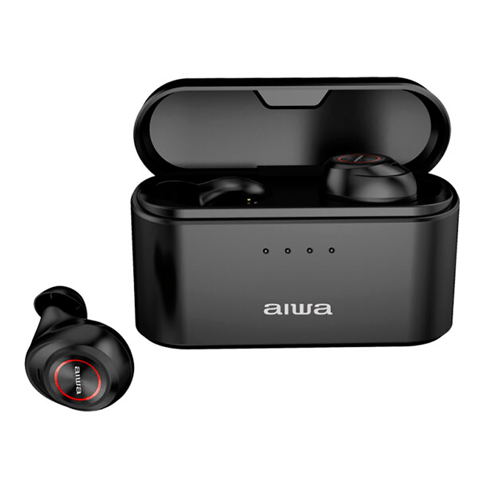 AW6PROBK_02.jpg Auriculares Inalámbricos Bt Aiwa Aw6pro Tws Llamadas - Imagen 1