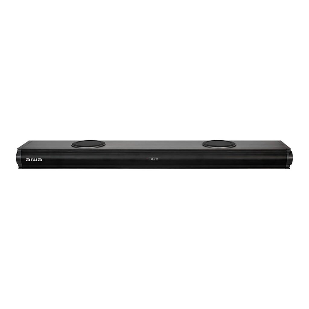 barra de sonido AIWA AWSBH22 — Sonido 2.2 con subwoofers integrados